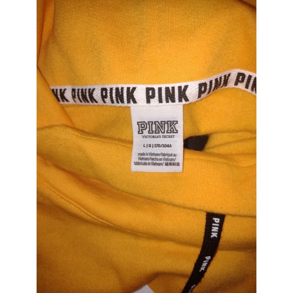 Victoria Secret Pink Graphic Cowl Slouchy Pullover Sweatshirt - Picture 8 of 8